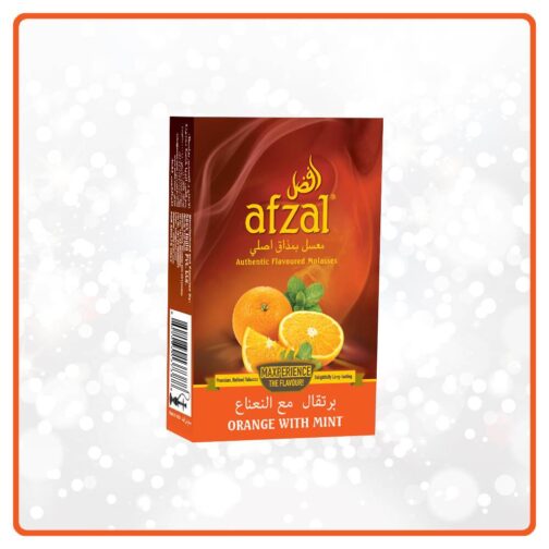 AFZAL ORANGE WITH MINT 50G