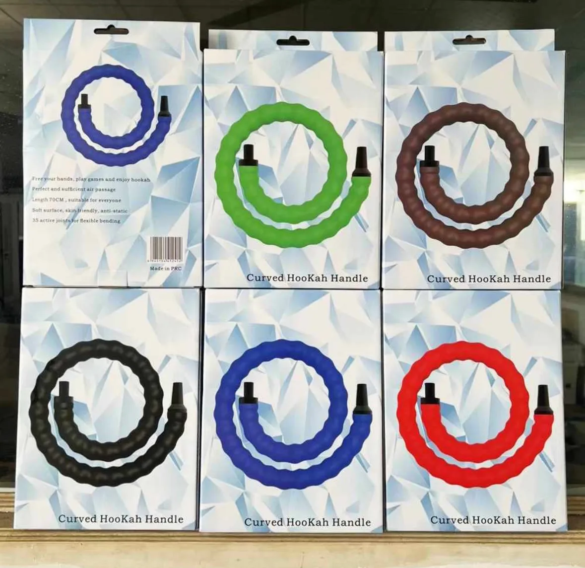 FLEXIBLE HOOKAH HANDLE HAND FREE SHISHA - Image 3