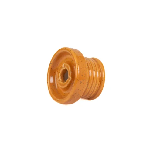 CANDY SINGLE HOLE CERAMIC BOWL ORANGE
