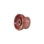CANDY SINGLE HOLE CERAMIC BOWL RED