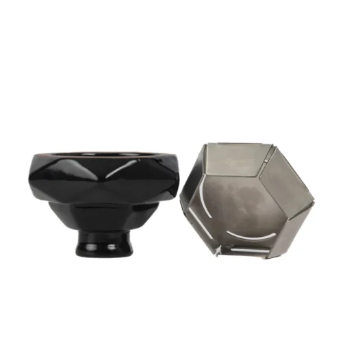 HEXAGON CERAMIC BOWL WITH HMD - Image 2