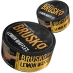 BRUSKO LEMON WAFFLES 125G