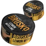BRUSKO LEMON WITH LIME 125G