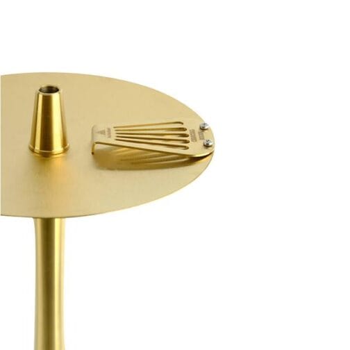 ODUMAN INFINITY HOOKAH - BLACK GLASS-GOLD BODY - Image 2