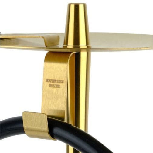ODUMAN INFINITY HOOKAH - BLACK GLASS-GOLD BODY - Image 3