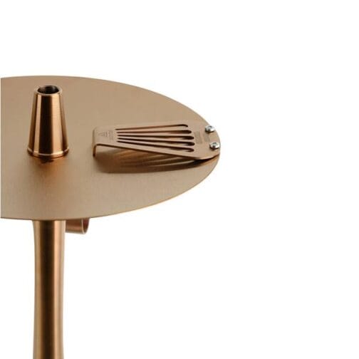 ODUMAN INFINITY HOOKAH - BLACK GLASS-BRONZE BODY - Image 2