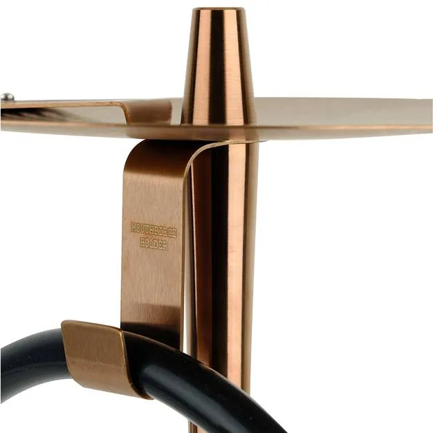 ODUMAN INFINITY HOOKAH - BLACK GLASS-BRONZE BODY - Image 3