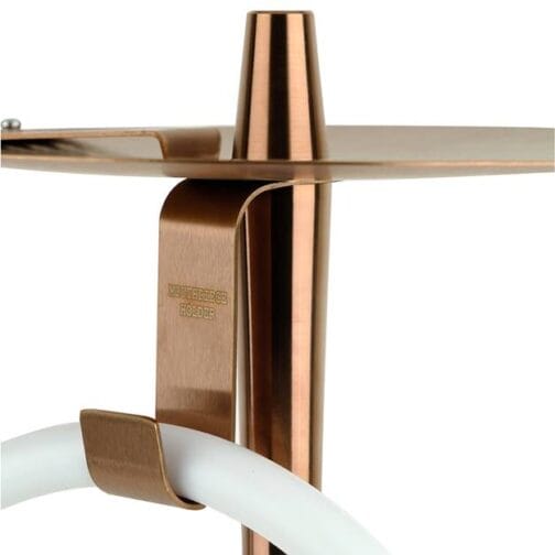 ODUMAN INFINITY HOOKAH - WHITE GLASS-BRONZE BODY - Image 3