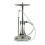 ODUMAN INFINITY HOOKAH - SILVER GLASS-SILVER BODY