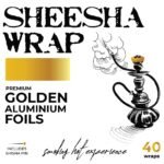 SHEESHA WRAP GOLDEN FOIL 25MIC