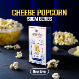 STARWALKER CHEESE POPCORN 50G