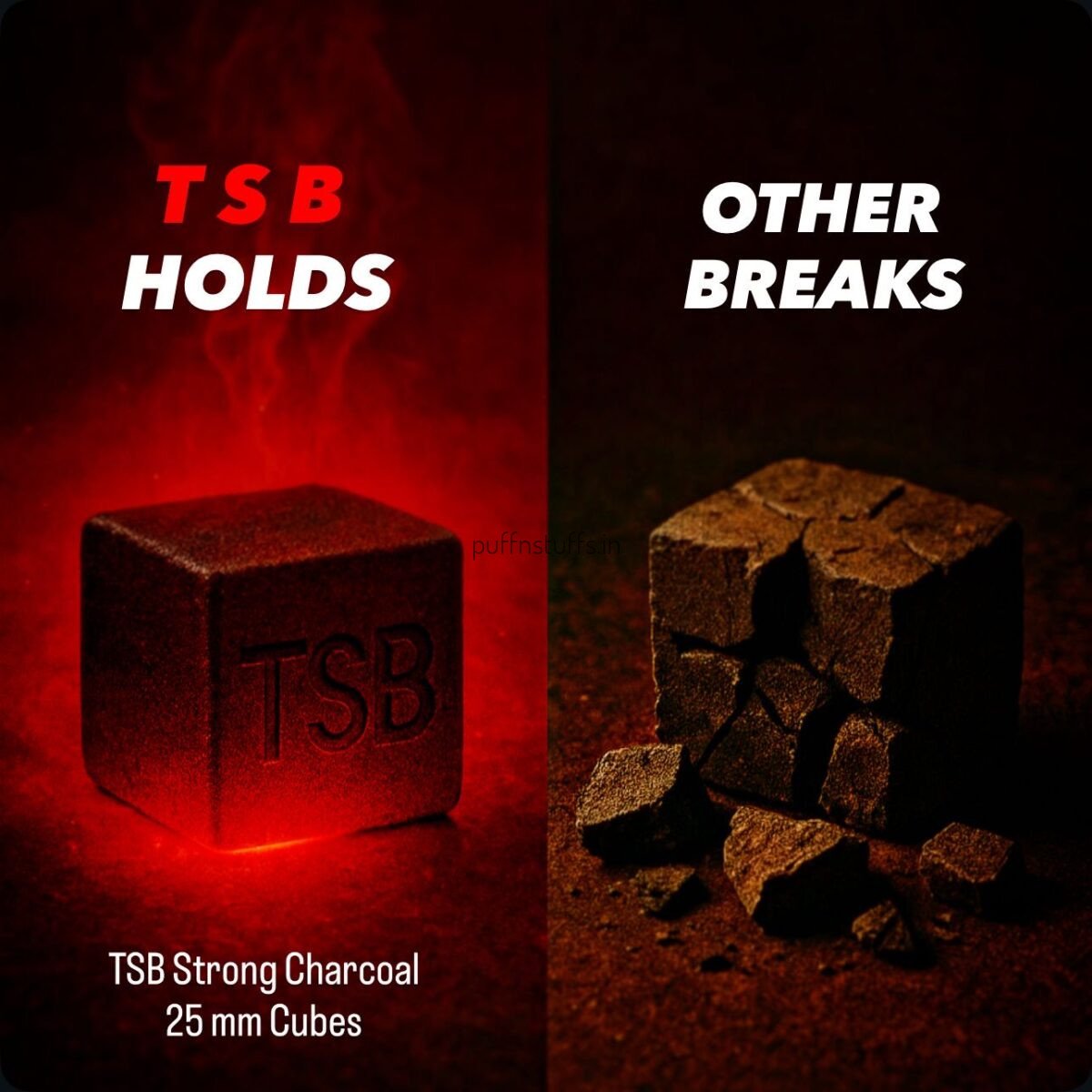TSB COAL 25MM 250G 18PCS - Image 2